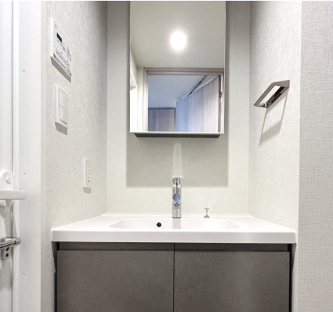 洗面設備　※別部屋の参考写真です。