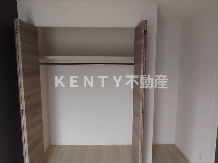 収納　大きなスペースがあり、収納には困りません