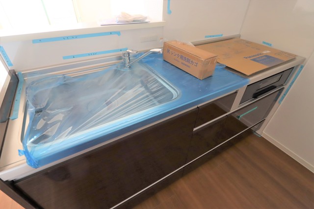 キッチン　建築中です