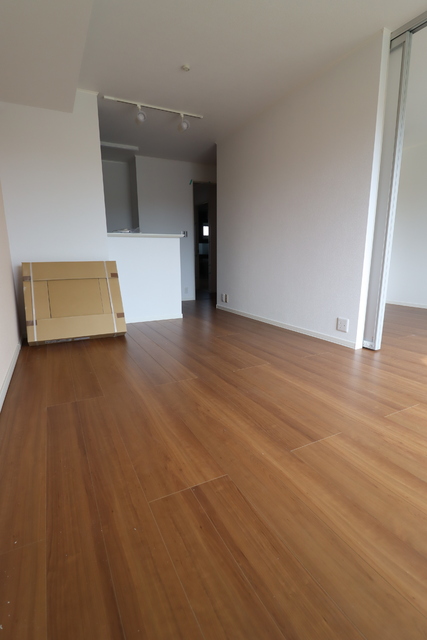 居室・リビング　建築中です