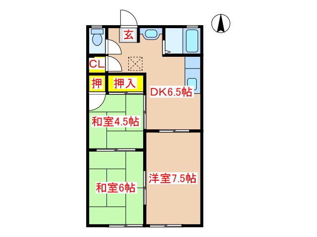 シャーロックホームズ_間取り_0
