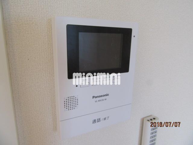 セキュリティ　ＴＶ付きモニターホン完備