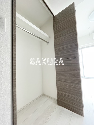 収納　お荷物の多い方でも安心のクローゼット付き♪