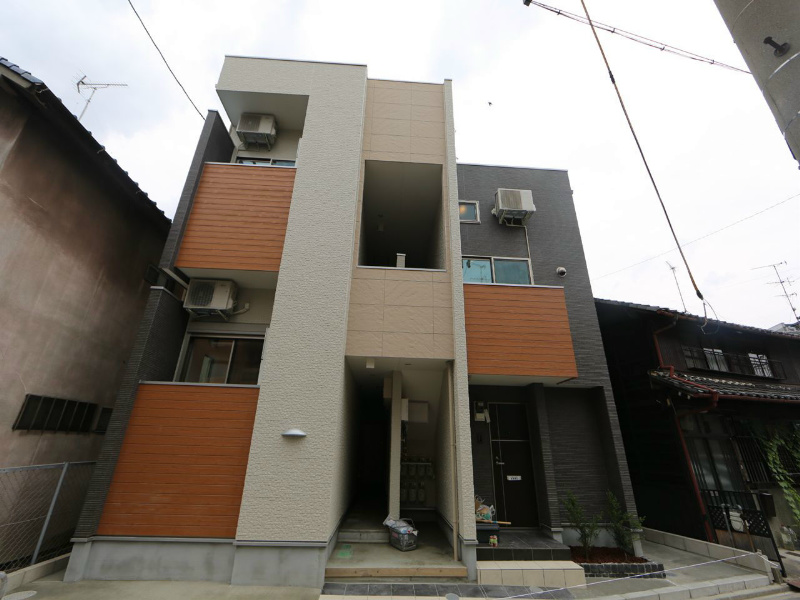 建物外観　外観　光インターネット無料　家具家電ご用意できます