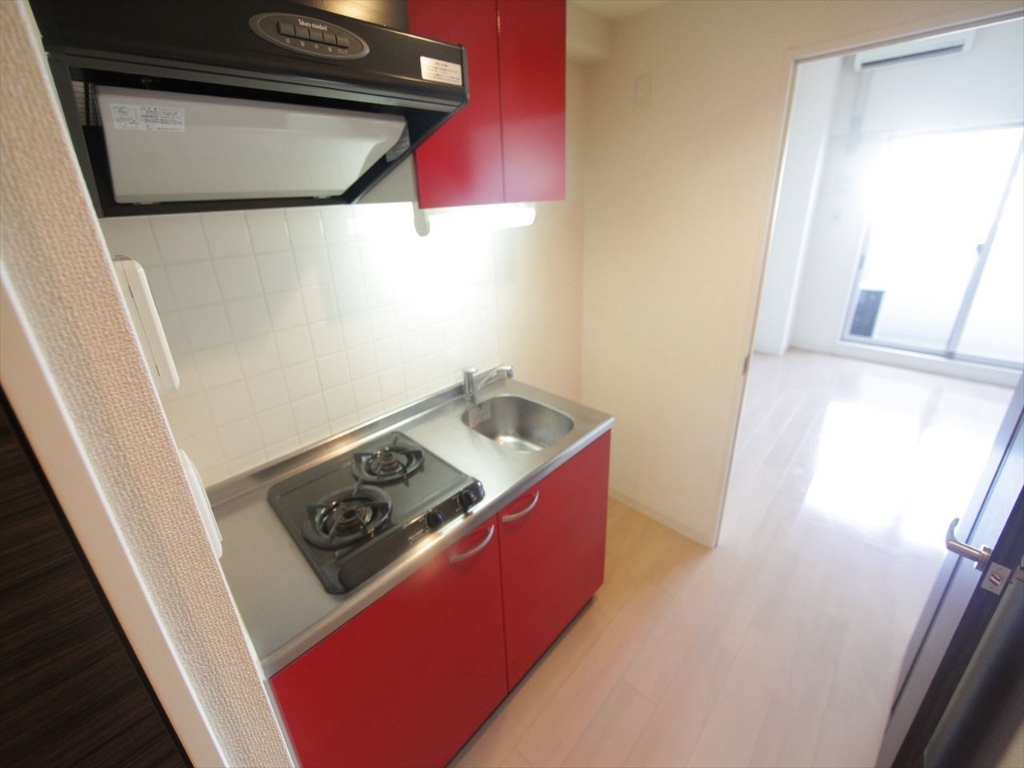 キッチン　システムキッチン（ガス2口コンロ付）