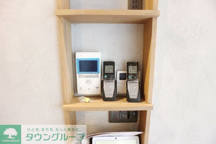 セキュリティ　モニター付きインターホン