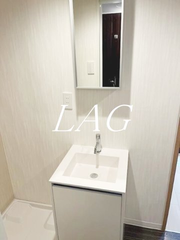 洗面設備　独立洗面台です。