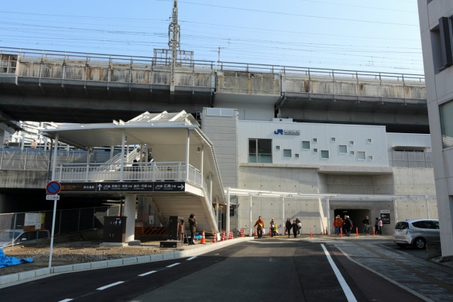 コンビニ　ローソン広島東白島店（コンビニ）まで160m
