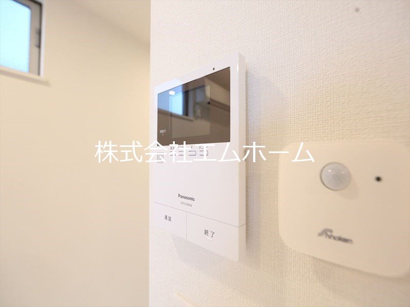 セキュリティ　ＴＶモニター付インターホン　同仕様写真