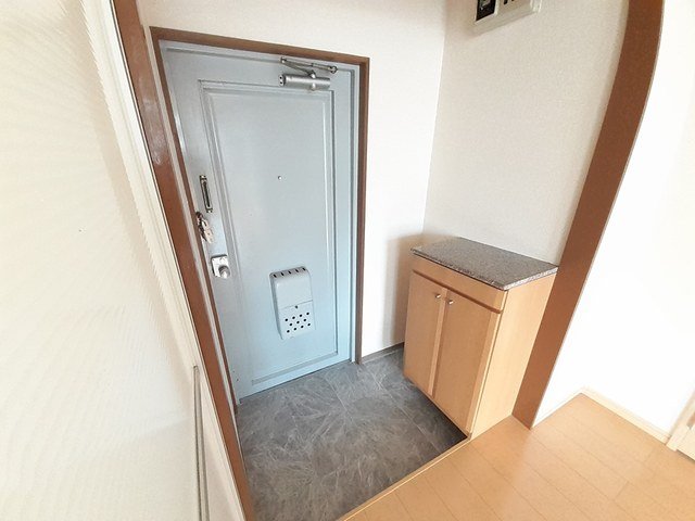 玄関　明るい玄関です