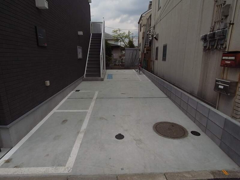 駐車場　駐輪場です。