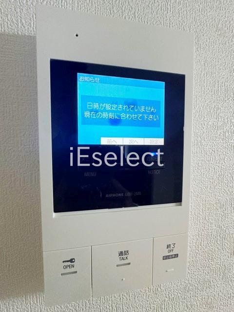 セキュリティ　訪問者が分かるので安心ですね