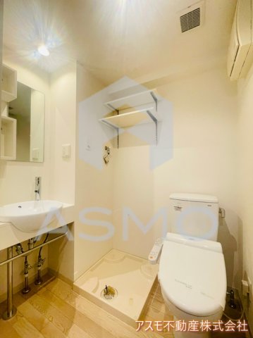 洗面設備　同マンション、別部屋参考写真
