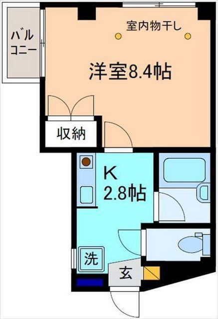 マイタウン芳斎IIの間取り