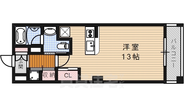 名古屋市中川区昭和橋通のマンションの間取り