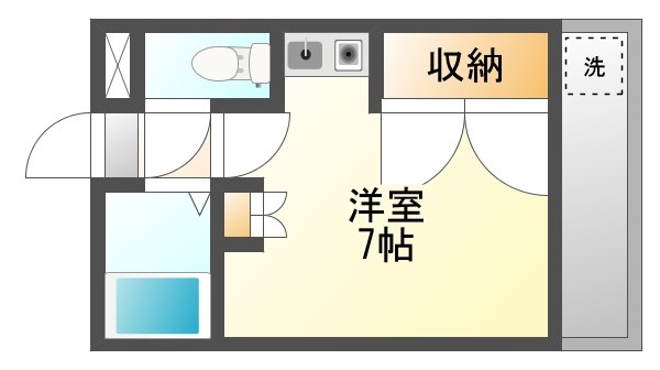 JR新宮センチュリー21の間取り