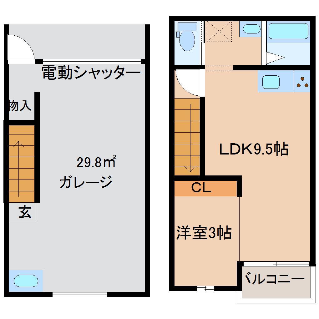 ＬＥＡＦの間取り