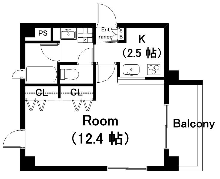 コンフォートレジデンスの間取り