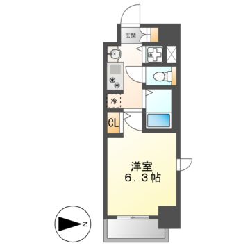 プレサンス金山グリーンパークスの間取り