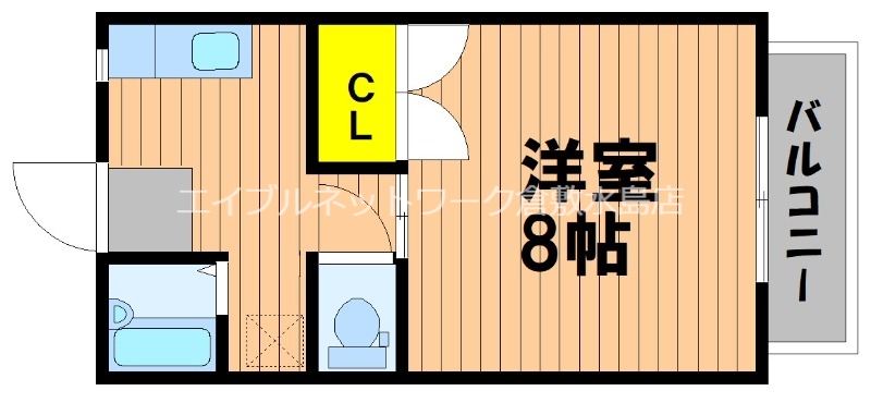 総社Sフラッツ　D棟の間取り