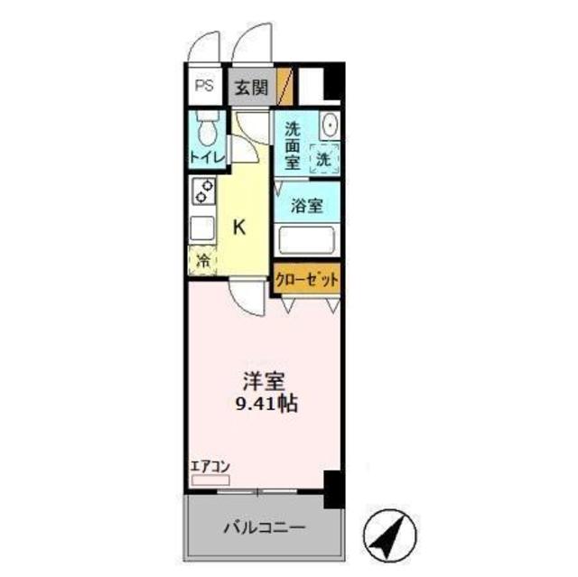 ＧＲＡＮＤ　ＲＩＳＥ　住居の間取り