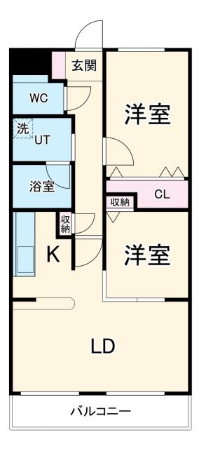 クリスタルスクエアの間取り