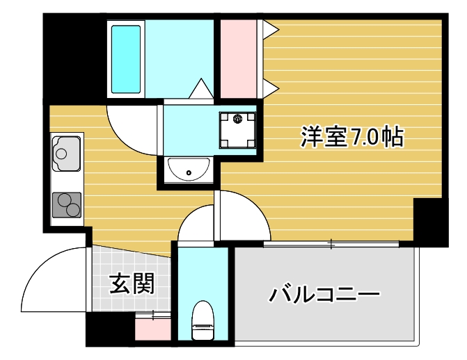 セレニテ本町グランデの間取り