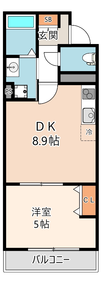 アート北巽の間取り