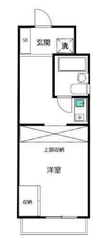 足柄上郡松田町松田惣領のマンションの間取り