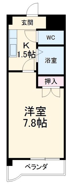 ファミール森橋の間取り