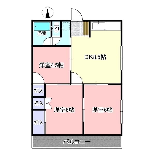 Ｍ＆Ｋファミリアの間取り