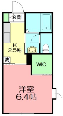 【シェソワ湘南の間取り】