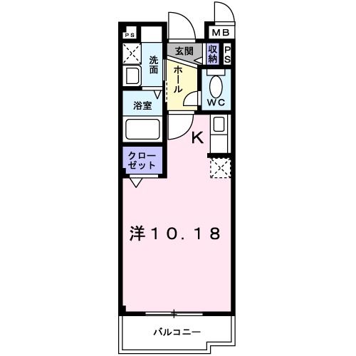 ふじみ野市大井のマンションの間取り