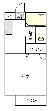 イーストヒルズの間取り