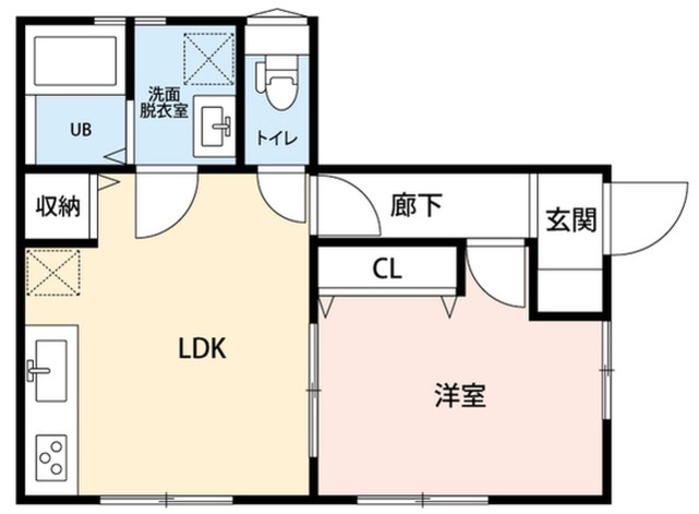 平塚市東中原住宅の間取り