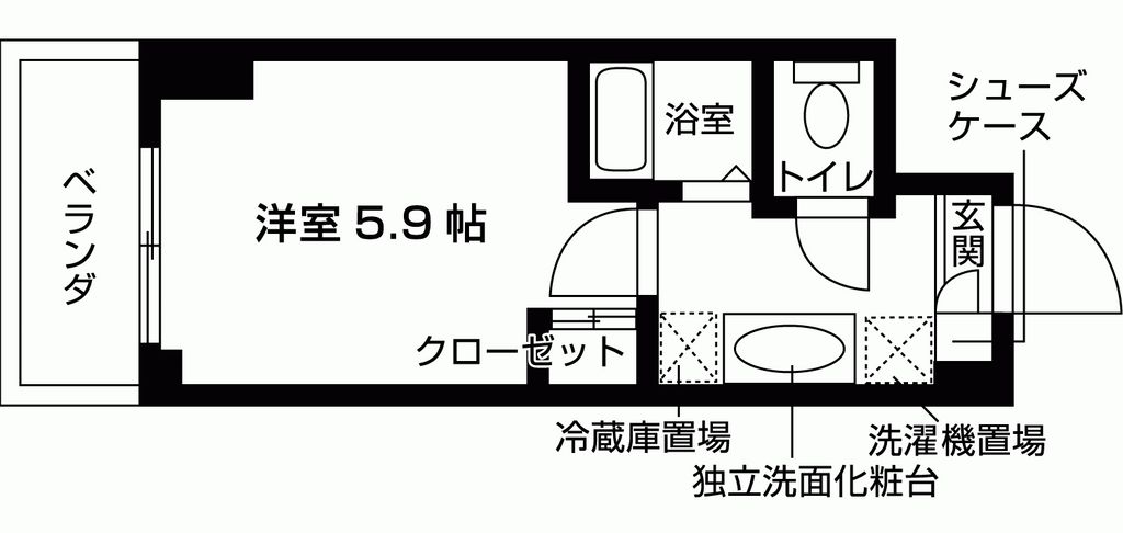 ウエリスアイビー門戸厄神の間取り