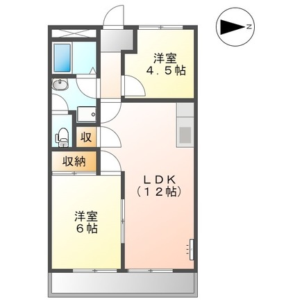 メゾン住吉の間取り