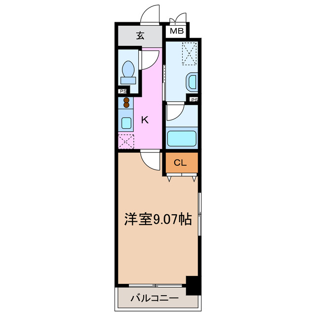 ステージア日進の間取り