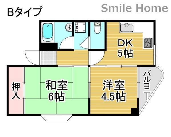 グランドヒルズの間取り