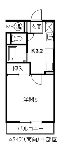 グランドハイツ布橋の間取り