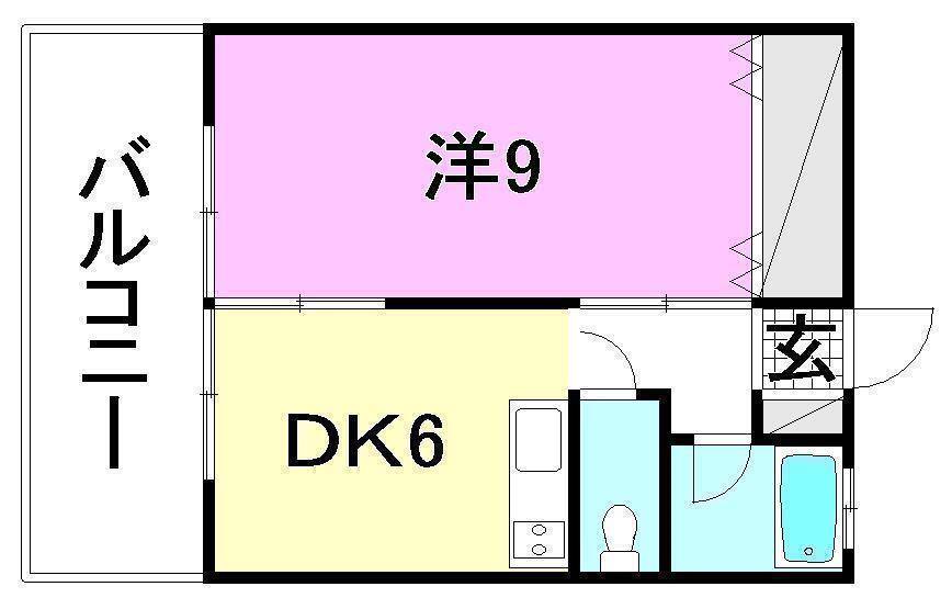 ピカデリーサーカス山越の間取り