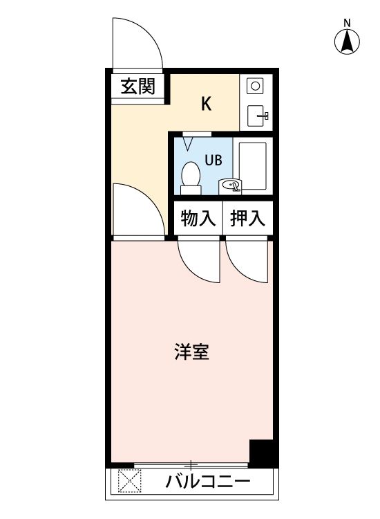 ロマーヌ飯能第一の間取り