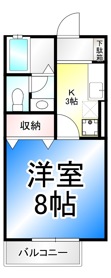 グリーンテラスSTの間取り