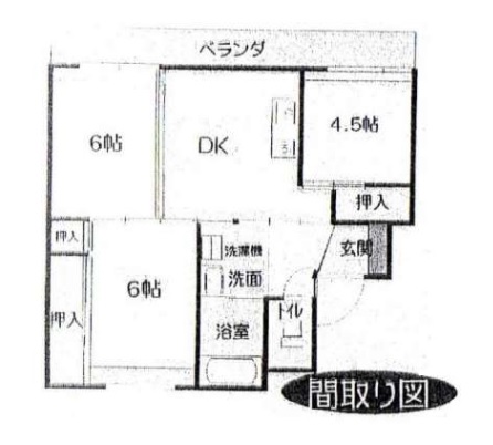 ボヌール石渡の間取り