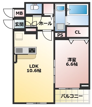 プラシードセレノカーサIVの間取り