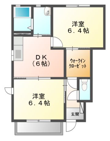 メゾンボヌールの間取り