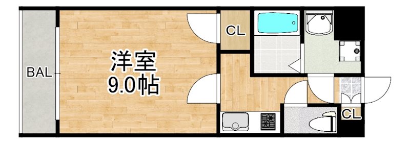 ラティーナ松香台IIの間取り