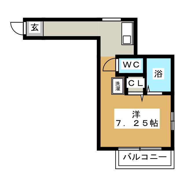 サンパレス大川IIの間取り