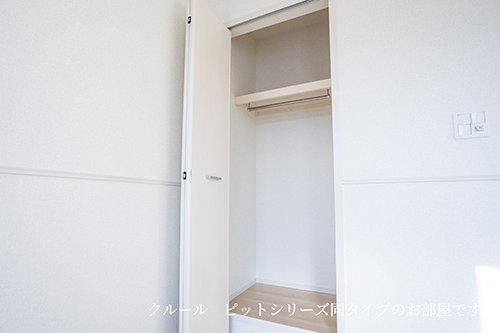 収納　大きなスペースがあり、収納には困りません