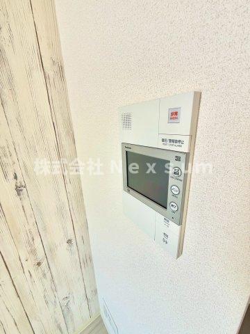 セキュリティ　モニター付きインターホンです！！